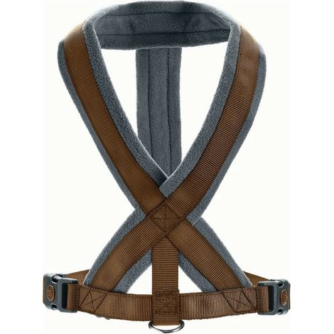 Arnés para Perro Hunter London Comfort 63-82 cm Marrón Talla M/L