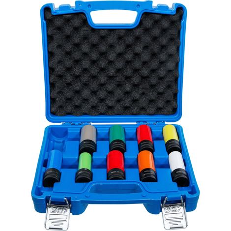 BGS Set di bussole in acciaio cromomolibdeno 15-24 mm (1/4)