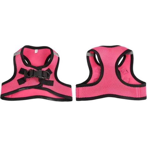 Harnais pour Chien "Mesh" 26-38cm Rose (1/3)