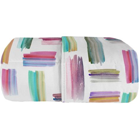 Trapuntino Estivo Matrimoniale in Microfibra 100 gr con Stampa Multicolor Basic (1/3)