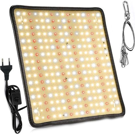 Lampe horticole LED Rosnek 256 LED, lumière du soleil, 30 W-AquaForge (1/5)
