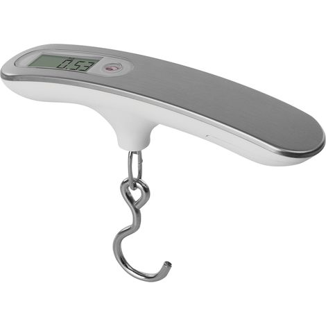 EMOS Bilancia digitale sospesa PT-506 EV020/bilancia da bagagli/bilancia da pesce/bilancia da bagagli/bilancia da viaggio con funzione di pesatura, tracolla, schermo LCD, max 50 kg, precisione 10 g, b