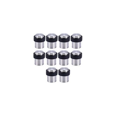 10 fermaporta da pavimento in acciaio inox da 4,5 cm, fermaporta, bloccaporta (1/4)