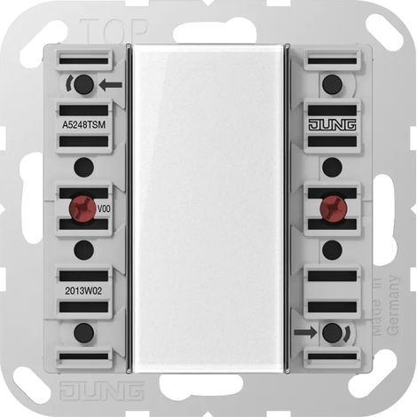 Jung Tastsensor-Modul 24 V AC/DC, 20 mA, 4-kanalig, 8 Schaltpunkte, F50, Serie AS/A A 5248 TSM