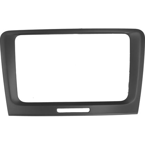 Cadre de navigation 2-DIN en ABS, plaque centrale de tableau de bord pour DVD, compatible Superb 2009-2014 (1/5)