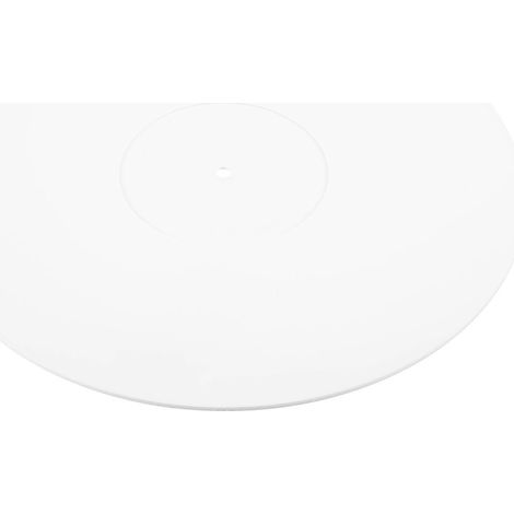 Acryl-Slipmat für Vinyl-LP-Plattenspieler - 12 Zoll (Weiß) (1/5)