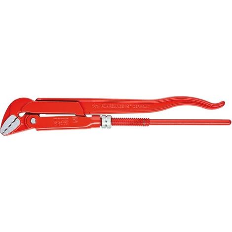 KNIPEX 83 20 015 Giratubi con ganasce a 45° rossa, verniciata a polvere 430 mm