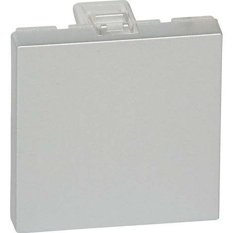 Obturateur Mosaic 2 modules alu LEGRAND 079280 (1/2)
