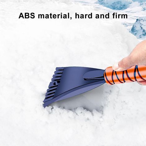 Grattoir à glace pour voiture, brosse à neige détachable, pelle à glace multifonctionnelle, outil de nettoyage, à parois épaisses