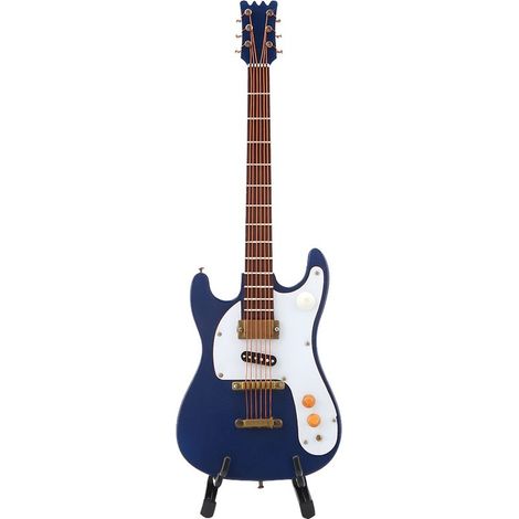 Miniatur-Gitarrenmodell aus Holz, Dekoration, Ausstellungsstück, Zuhause, Café, Ornament, 3-500-E36 (1/5)