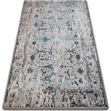 Tappeto ACRILICO TALAS 0309 Bianco/Vetro Blu multicolour 80x150 cm