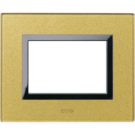 Placca Vera44 Vetro Oro 3M AVE 44PV3GOLD