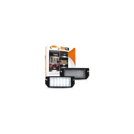 2x Éclairages plaque LED Kia RIO / SOUL / PICANTO - Hyundai i20 Veloster - Plaque d'immatriculation LED (1/5)