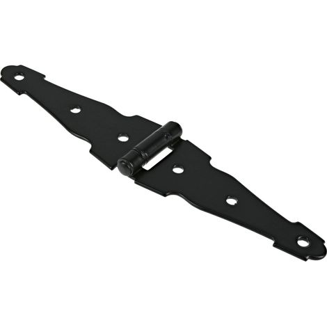 groupe 853355 10,2 cm ornementales Sangle Hinge- 2 Finition noire (1/5)