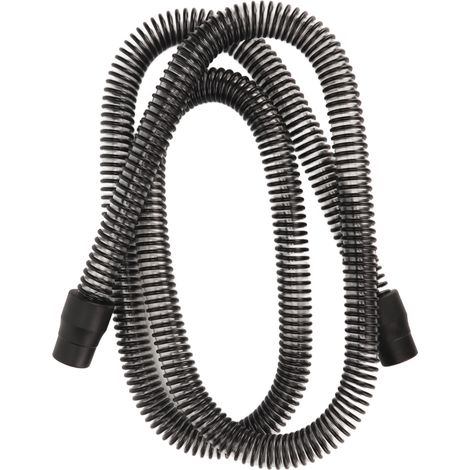 Tuyau Respiratoire Souple pour Appareil Médical, Connexion Noire et Surface Lisse (1/5)