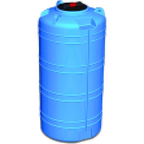 Serbatoio da esterno verticale lt.1000 rototec in polietilene per acqua