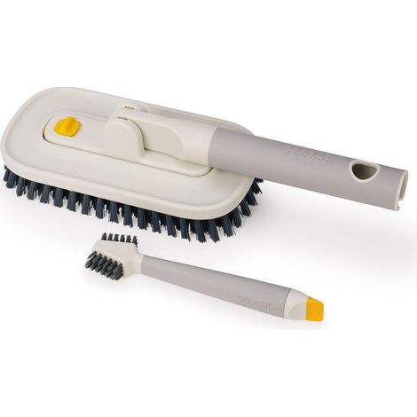 Set de Nettoyage Détails, Brosse pour Carrelage et Joints, Poils en V, Prise Antidérapante (1/5)
