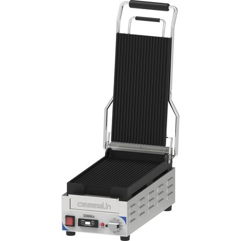 Grill Panini Compact Premium Rainurée - Rainurée Avec Minuteur - Casselin