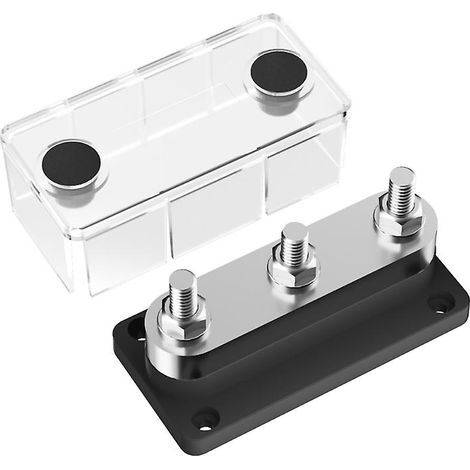 Bloc de distribution d'alimentation à 3 bornes pour barres omnibus M10 RVs Ship Bus Bar High Current Wiring Stud (1/5)