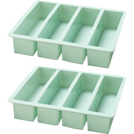 Cube À Glace - Pour Bouteilles D'eau Et Cocktails - Avec Couvercle Empilable - 12 Compartiments - En Silicone Flexible Alimentaire (1/5)