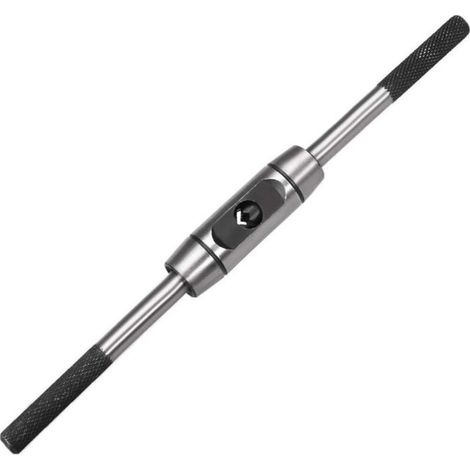 Porte-taraud réglable à rotation gauche, poignée de clé à robinet pour taraud métrique M6-M14, corps moulé de l'outil (1/4)