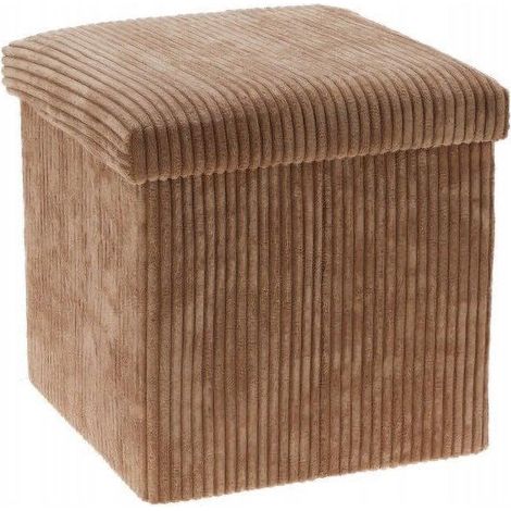 Storage-Solutions TOBO pouf beige 55 litres polyvalent (1/3)