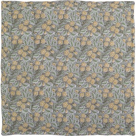Tapis d'éveil et de repos pour bébé en voile de coton doux imprimé floral bohème - PANGIVO (1/5)