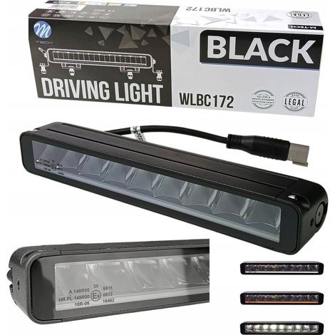 Panneau lumineux de travail LED 2 en 1 45 W 12/24 V, homologué ECE R149, 3780 lm (1/5)
