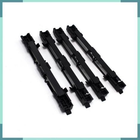 Couverture de garniture de rail de porte-bagages Couverture de Support de Toit de Voiture, 4 Pièces de moto d'amenagement (1/5)