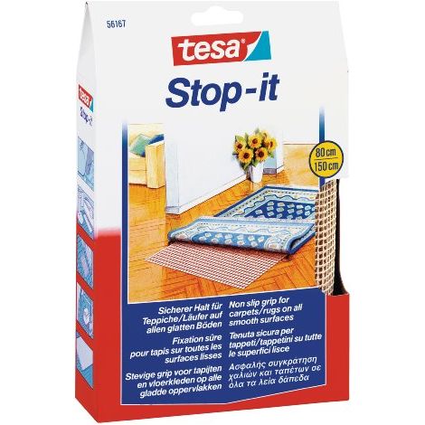 Tesa Antiscivolo Stop-it Tappeto Antiscivolo Beige 1,5x0,8m (1/3)
