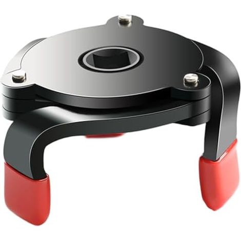 Clé à filtre huile 3 mâchoires, en alliage d'acier réglable, 50 80 mm, pour réparation automobile et changement d'huile, outil main standard de 3/8" - (1/5)