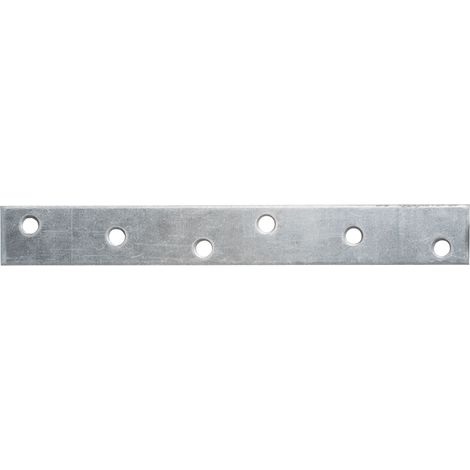 Platine d'assemblage galvanisée 20 x 160 mm