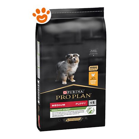 crocchette per cani purina "pro plan" cucciolo di taglia media con pollo healthy start 3 kg (1/2)