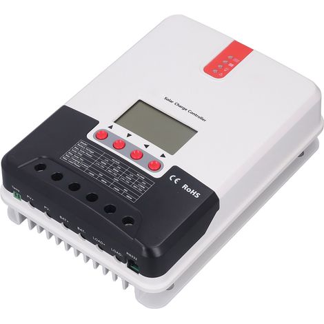 MPPT-Solar-Laderegler mit hoher Nachführeffizienz, mehrfachem Schutz, 30 A, 12 V/24 V (1/5)
