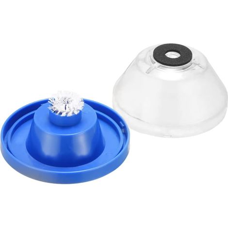 Housse pour Perceuse Électrique en Silicone Bleue, Bol de Forage Accessoire D'outil, Installation Pratique, Résiste à Casse, Collecteur de Forets (1/5)