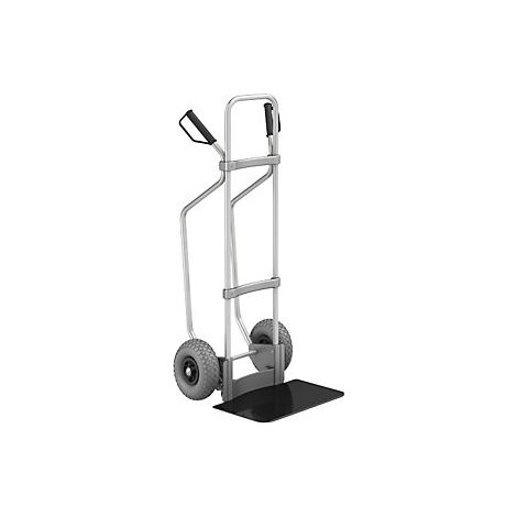 eurokraft pro  Carrello per sacchi in alluminio con pattini 