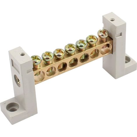 XP0812F Drahtanschluss Schraubklemme Kupferklemme 7 Positionen (ee698c2953ba53837b10dc34d9149ae6) (1/2)