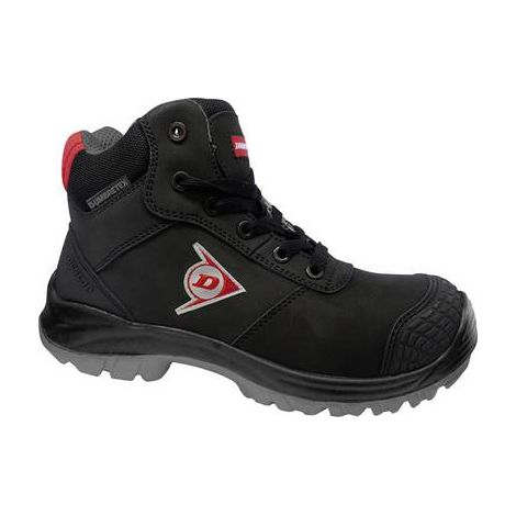 Dunlop – Chaussures montantes de sécurité S3 en cuir gras déperlant – Coquille composite – Semelle anti-perforation textile – Antidérapantes SRC (1/3)