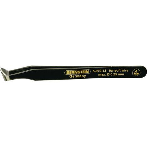 Bernstein, pinzetta di precisione, ESD, 5-079-13, lunghezza 115 mm