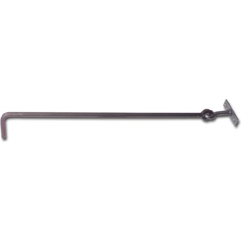 Aufspreizstangen gerade, 400x8 mm, Stahl blank  Fensterverschluss Zubehör