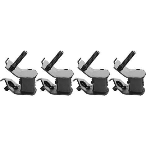 Pieds amortisseurs pour générateurs à essence, 4 pièces, coussinets en fer pour éviter les vibrations, cadre de pied, accessoires pour générateurs à essence 168F/170F 2KW-3KW (1/5)