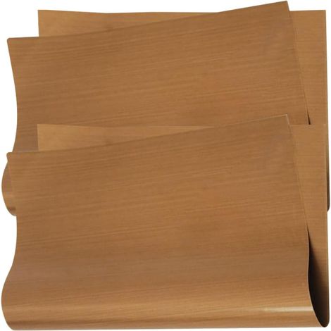 Tapis de Cuisson Double Face Lisse en Ptfe Résistant à Haute Température, Lot de 2 Feuilles Lavables pour Moule Gâteau et Plaques à Pâtisserie'-'- (1/5)