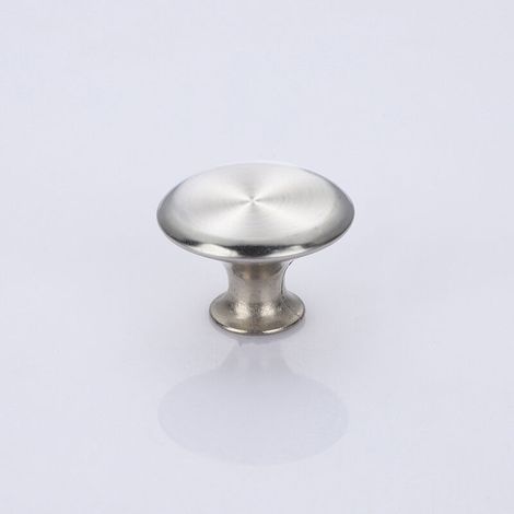 10PCS argent Tiroir de Porte Poignée. 30mm Bouton de Meubles. Unique Trou Rond Boutons de Tiroir. Boutons de Porte. Poignées de Meuble pour Placard Armoire Cuisine. Chambre d'enfant