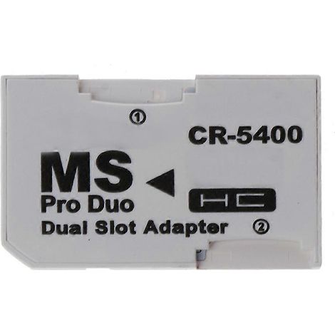Adaptateur Memory Stick Pro pour Duo, carte microSD/microSDHC TF vers Memory Stick MS Pro pour PSP de Sony (1/5)