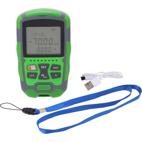 GARRYFIZH Compteur de puissance optique, testeur câble fibre ‑70+10dbm (1/5)