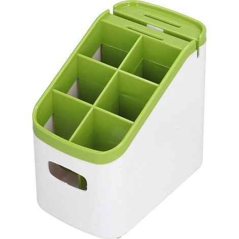 Portaposate, scolapiatti in plastica ABS, scolapiatti per riporre e organizzare i coltelli in cucina.