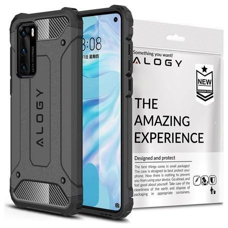 Alogy Hard Armor Schutzhülle für Huawei P40, Grau (1/5)