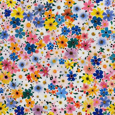 Tela decorativa para exteriores Oxford - Motivo floral I DX5243 (1/5)
