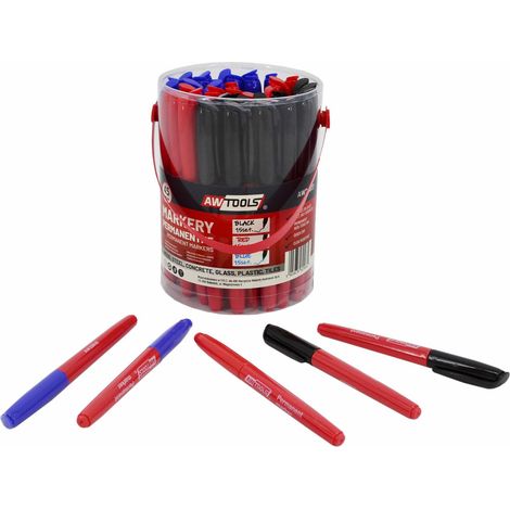 PENNARELLI COLORATI SOTTILI AWTOOLS 45 pz. (1/2)