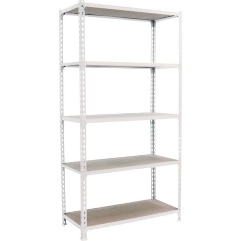 Simonrack Mensola in metallo bianco legno 2000x1200x300 mm